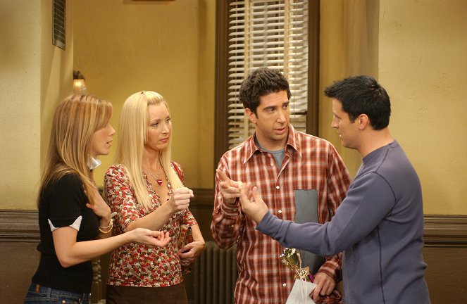 Friends - Aquele com o Ação de Graças Atrasado - Do filme - Jennifer Aniston, Lisa Kudrow, David Schwimmer, Matt LeBlanc