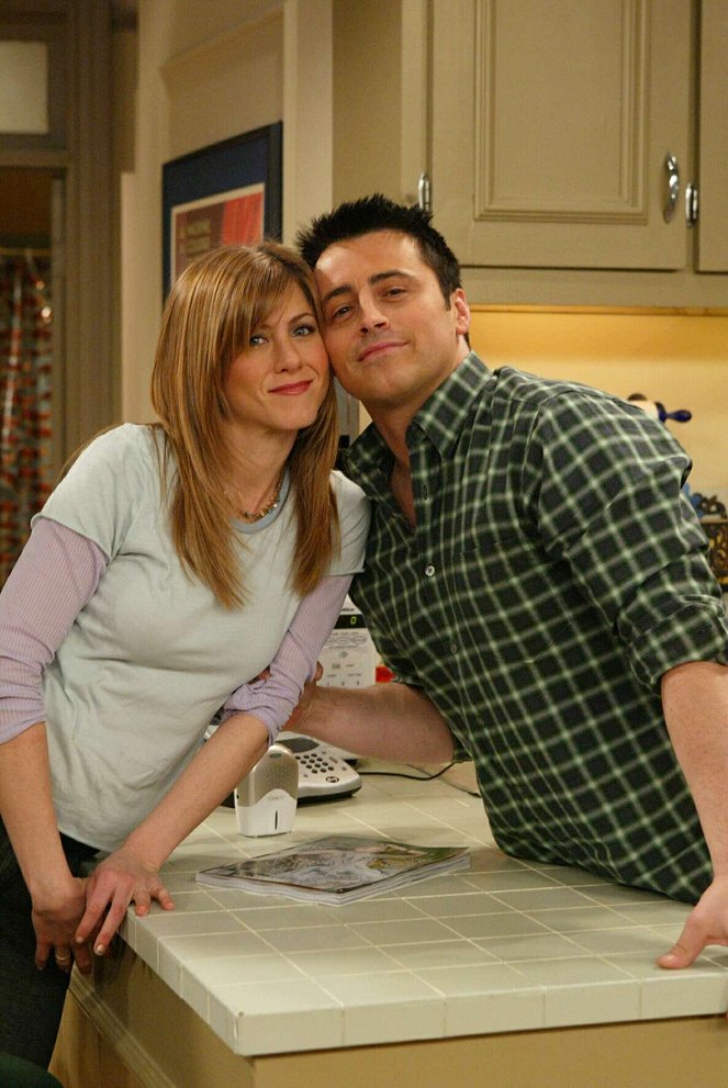 Przyjaciele - Ten, w którym Chandler zostaje nakryty - Z filmu - Jennifer Aniston, Matt LeBlanc
