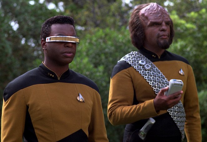 Star Trek: Następne pokolenie - Ocalenie - Z filmu - LeVar Burton, Michael Dorn