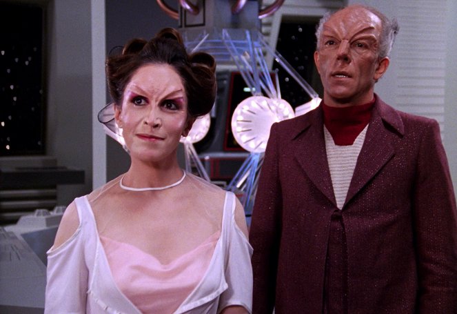 Star Trek - Das nächste Jahrhundert - Season 3 - Riker unter Verdacht - Filmfotos - Gina Hecht, Mark Margolis