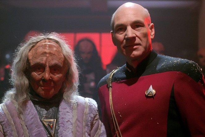 Star Trek: Następne pokolenie - Za grzechy ojca - Z filmu - Thelma Lee, Patrick Stewart