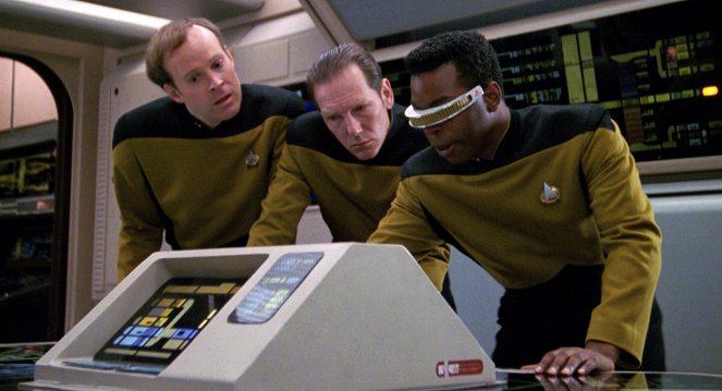 Star Trek: The Next Generation - Hollow Pursuits - Van film - Dwight Schultz, LeVar Burton