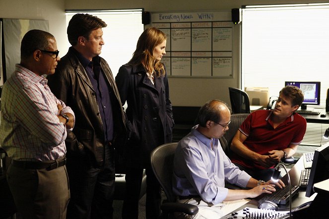 Castle - Cloudy with a Chance of Murder - Photos - Nathan Fillion, Stana Katic