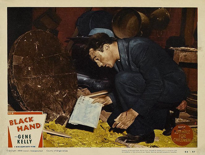 Black Hand - Lobby Cards