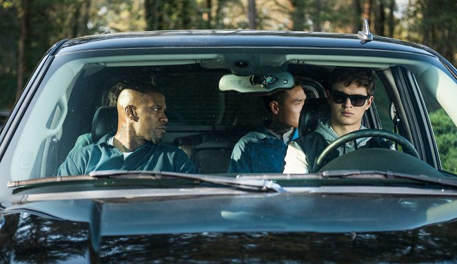 Baby Driver - Van film - Jamie Foxx, Ansel Elgort