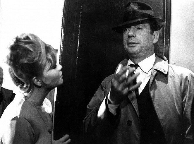 Compartiment tueurs - Z filmu - Catherine Allégret, Yves Montand