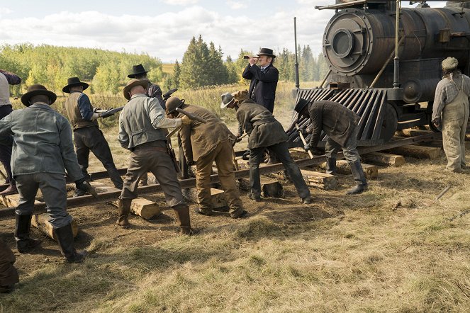 Hell on Wheels: Witaj w piekle - Railroad Men - Z filmu - Colm Meaney