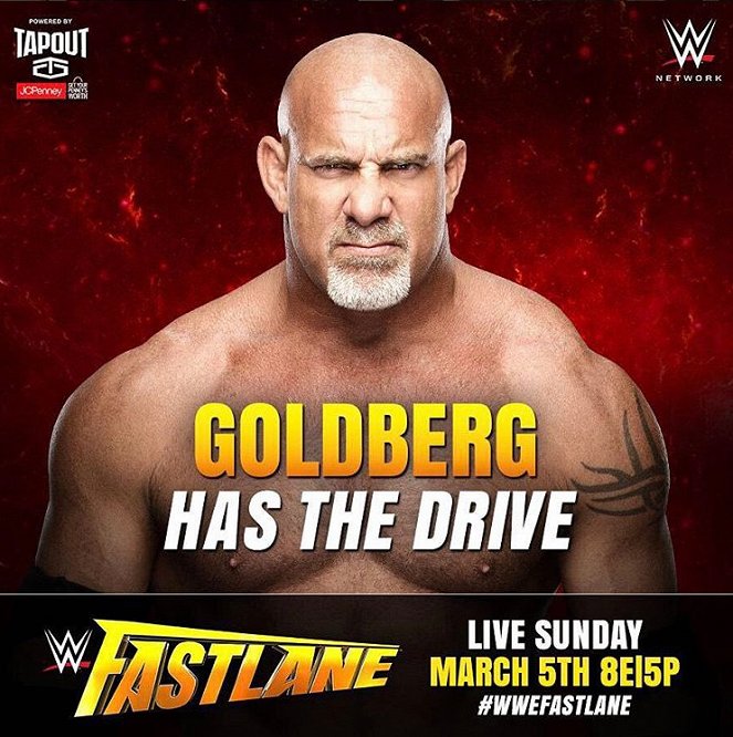 WWE Fastlane - Promóció fotók - Bill Goldberg