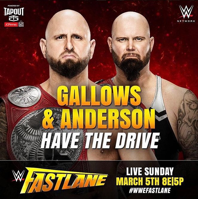 WWE Fastlane - Promokuvat - Chad Allegra, Andrew Hankinson