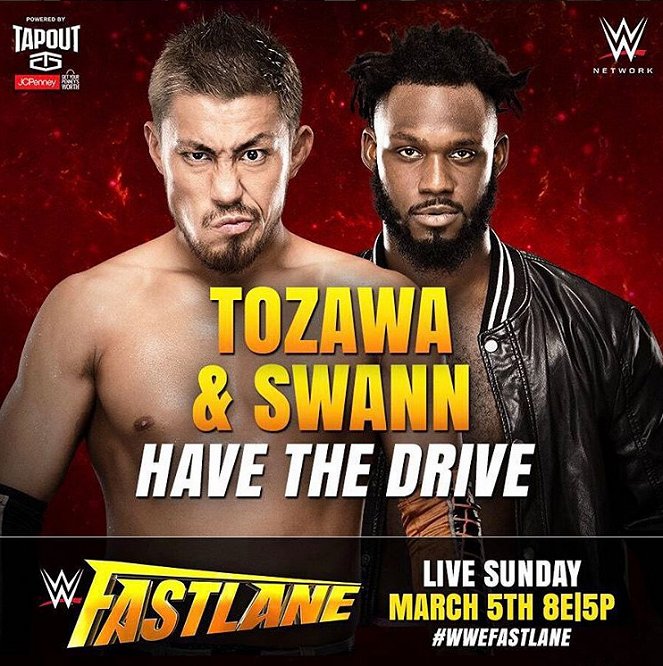 WWE Fastlane - Promokuvat - Akira Tozawa, Rich Swann