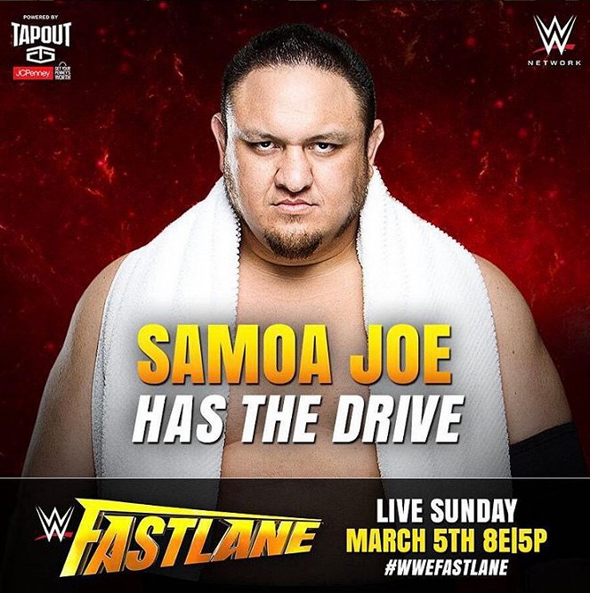 WWE Fastlane - Promokuvat - Joe Seanoa