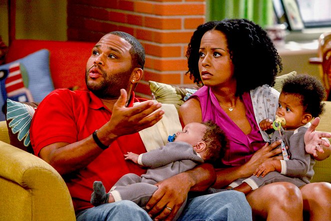 Guys with Kids - Pilot - Film - Anthony Anderson, Tempestt Bledsoe