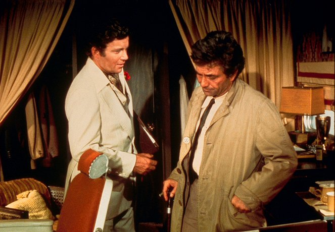 Columbo - Mord im Bistro - Filmfotos - William Shatner, Peter Falk