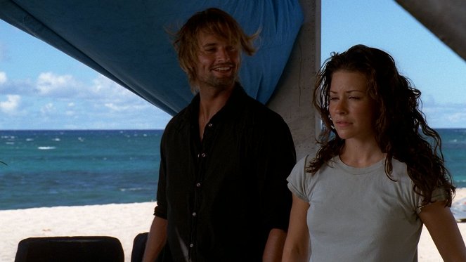 Lost - The Moth - Van film - Josh Holloway, Evangeline Lilly