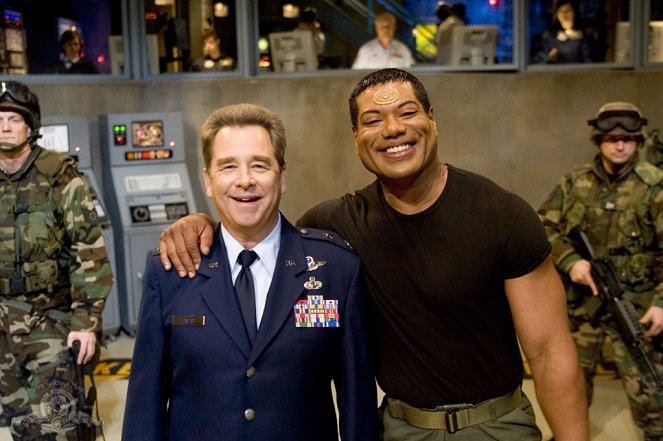 Stargate Kommando SG-1 - Das Geheimnis der Ori - Dreharbeiten - Beau Bridges, Christopher Judge