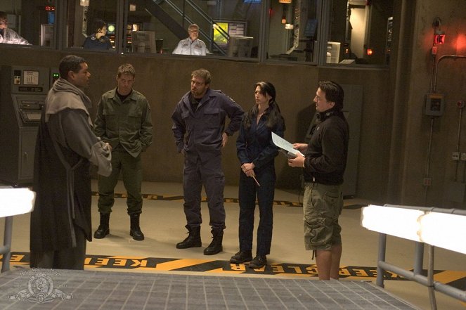 Stargate Kommando SG-1 - Season 9 - Unsichtbare Fesseln - Dreharbeiten - Christopher Judge, Ben Browder, Michael Shanks, Claudia Black