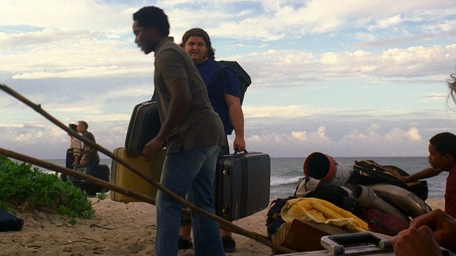 Lost - Whatever the Case May Be - Photos - Harold Perrineau, Jorge Garcia