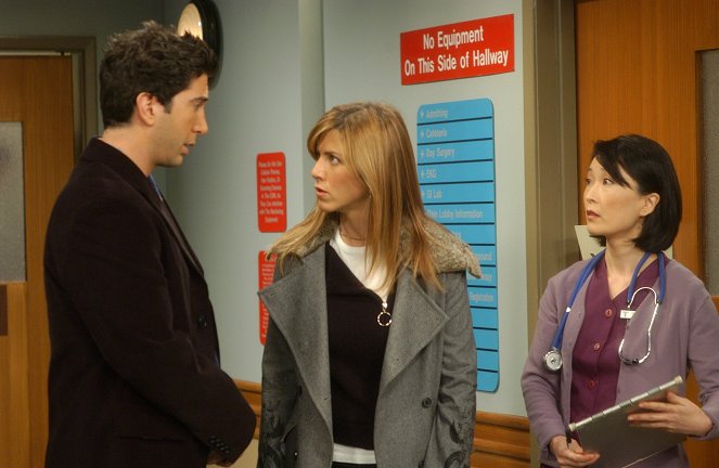 Friends - The One Where Joey Speaks French - Kuvat elokuvasta - David Schwimmer, Jennifer Aniston