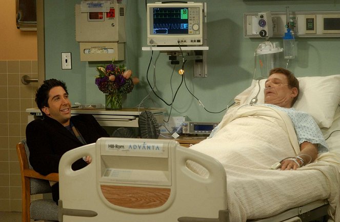 Friends - Season 10 - Joey, das Genie - Filmfotos - David Schwimmer, Ron Leibman