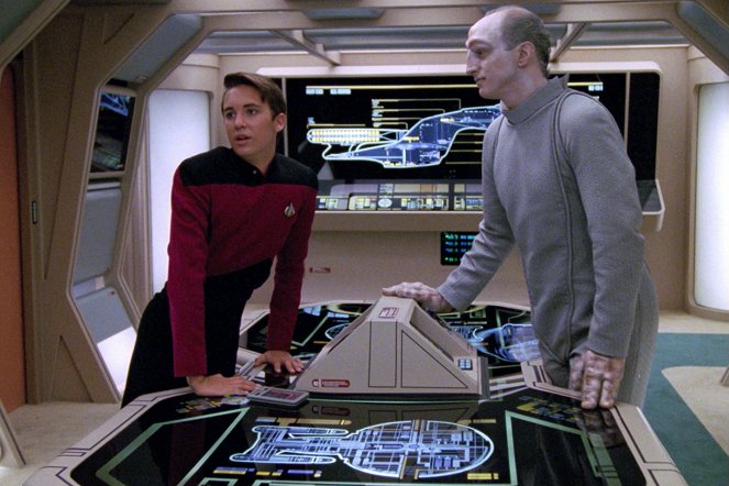 Star Trek: The Next Generation - Season 4 - Remember Me - Photos - Wil Wheaton, Eric Menyuk