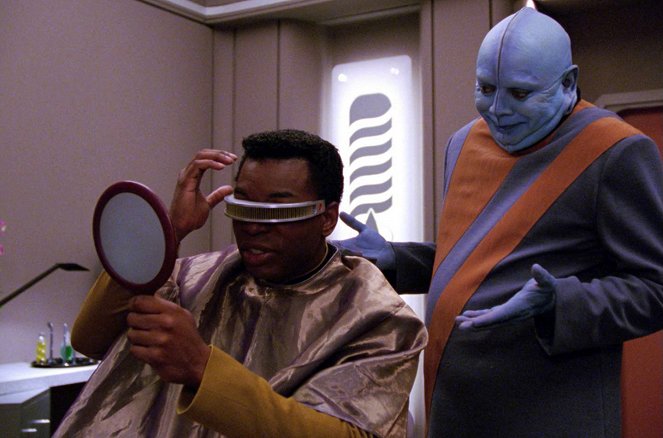 Star Trek: Az új nemzedék - Data's Day - Filmfotók - LeVar Burton, Shelly Desai