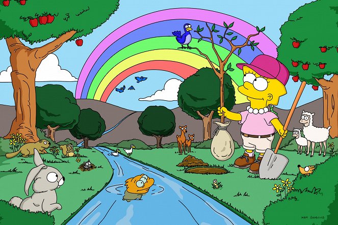 Les Simpson - Season 12 - Touche pas à ma forêt - Film