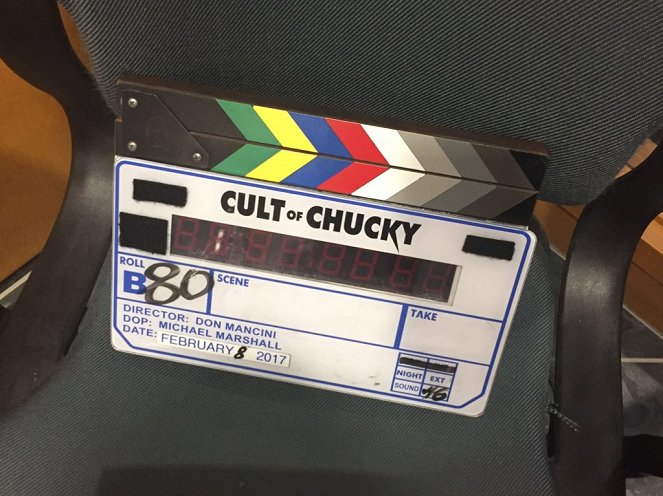 O Culto de Chucky - De filmagens