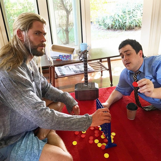 Thor: Ragnarok - Z nakrúcania - Chris Hemsworth