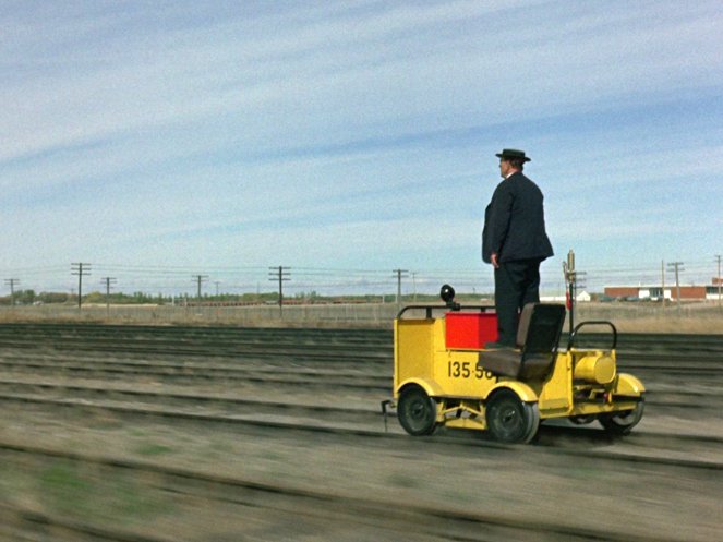 Bahnfahrt mit Buster Keaton - Filmfotos