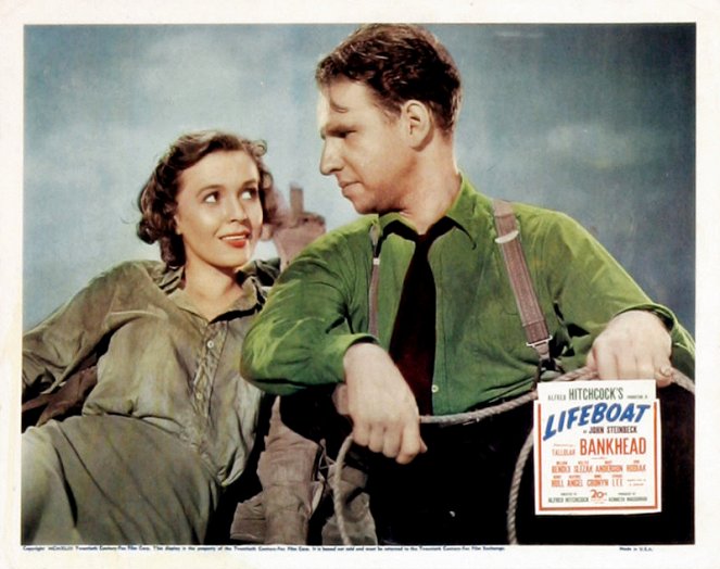 Lifeboat - Cartes de lobby - Mary Anderson, Hume Cronyn