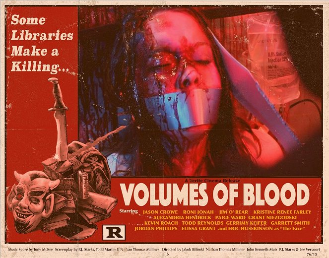 Volumes of Blood - Cartões lobby
