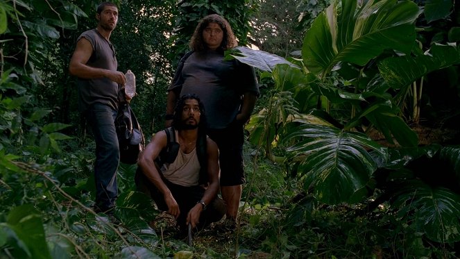 Perdidos - Numbers - De la película - Matthew Fox, Naveen Andrews, Jorge Garcia