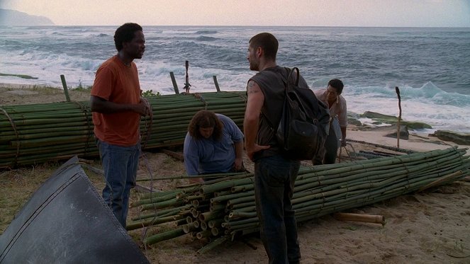 Lost - Eltűntek - Megszállottság - Filmfotók - Harold Perrineau, Jorge Garcia, Matthew Fox, Daniel Dae Kim