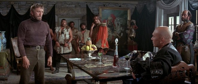 Maják na konci světa - Z filmu - Kirk Douglas, Yul Brynner