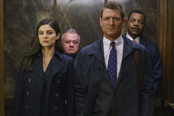 Chicago Justice - Judge Not - Photos - Monica Barbaro, Jack McGee, Philip Winchester, Carl Weathers