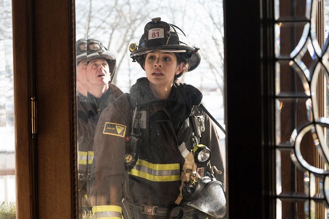 Chicago Fire - Season 4 - What Happened to Courtney - Photos - David Eigenberg, Miranda Rae Mayo