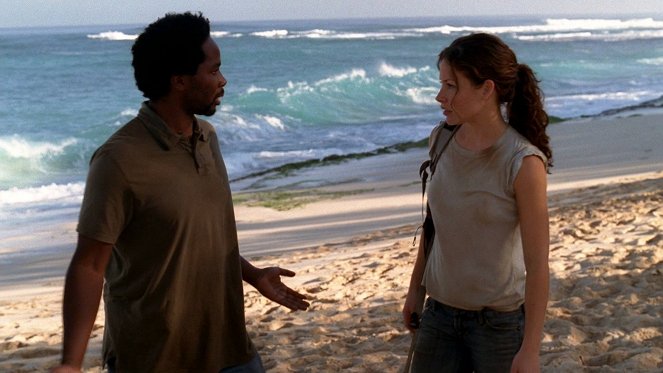 Lost - Born to Run - Photos - Harold Perrineau, Evangeline Lilly