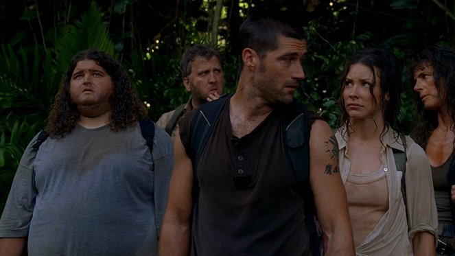 Lost - Exodus: Part 2 - Van film - Jorge Garcia, Daniel Roebuck, Matthew Fox, Evangeline Lilly, Mira Furlan
