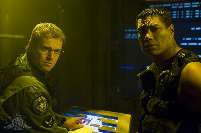 Stargate SG-1 - Season 9 - Prototype - Tournage - Michael Shanks, Christopher Judge
