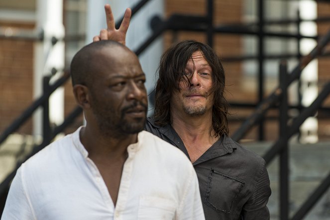 The Walking Dead - Novos melhores amigos - De filmagens - Norman Reedus