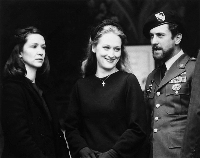 O Caçador - De filmagens - Meryl Streep, Robert De Niro