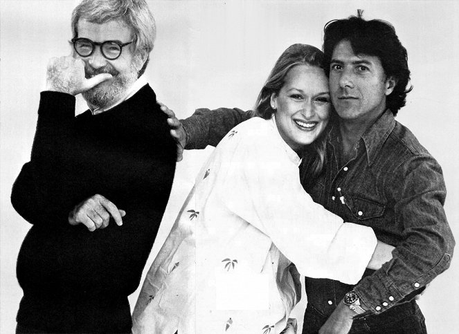 Kramer kontra Kramer - Forgatási fotók - Robert Benton, Meryl Streep, Dustin Hoffman