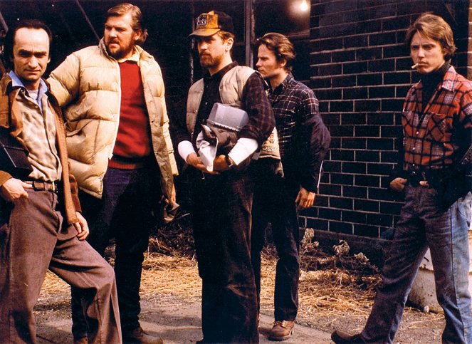 A szarvasvadász - Filmfotók - John Cazale, Chuck Aspegren, Robert De Niro, John Savage, Christopher Walken