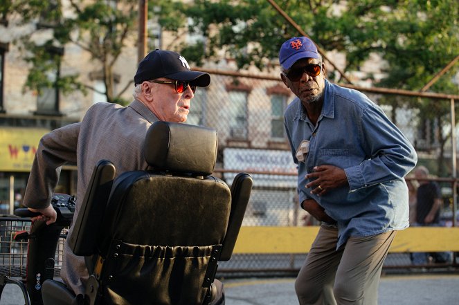 Loupež ve velkém stylu - Z filmu - Michael Caine, Morgan Freeman