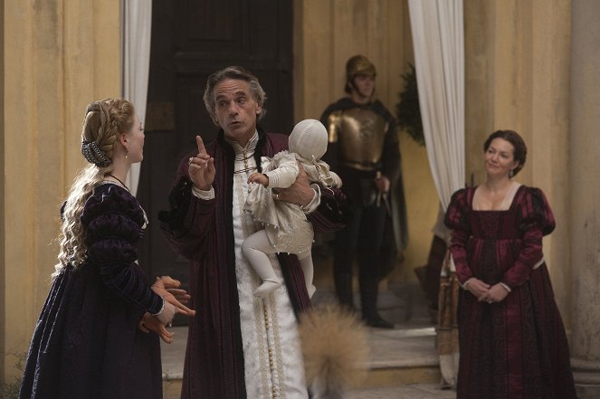 The Borgias - Season 3 - The Wolf and the Lamb - Van film - Holliday Grainger, Jeremy Irons, Joanne Whalley