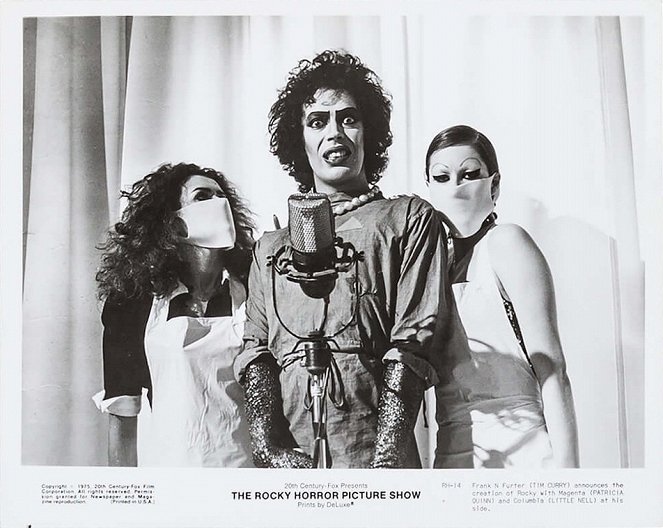 The Rocky Horror Picture Show - Fotocromos - Patricia Quinn, Tim Curry, Nell Campbell