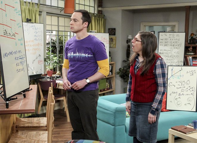 The Big Bang Theory - The Collaboration Fluctuation - Photos - Jim Parsons, Mayim Bialik