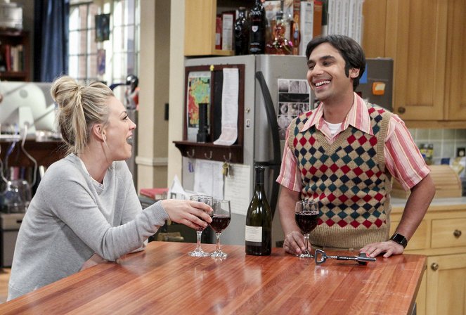 The Big Bang Theory - The Collaboration Fluctuation - Van film - Kaley Cuoco, Kunal Nayyar