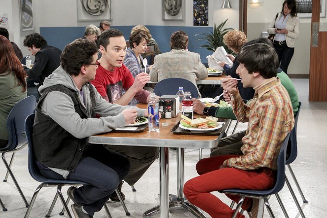 The Big Bang Theory - The Collaboration Fluctuation - Van film - Jim Parsons, Simon Helberg