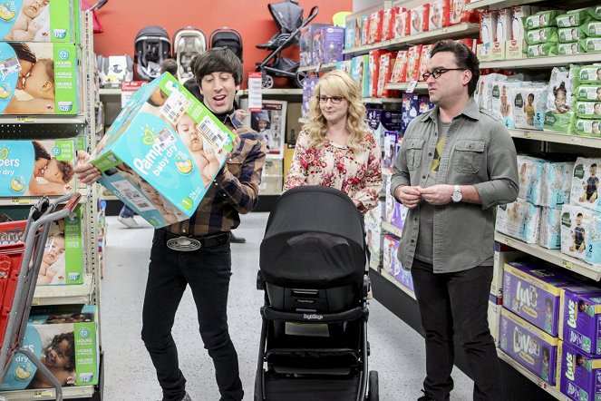 The Big Bang Theory - Season 10 - The Collaboration Fluctuation - Photos - Simon Helberg, Melissa Rauch, Johnny Galecki
